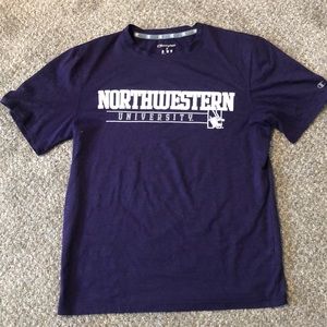 Northwestern University Short Sleeve Athletic Tee